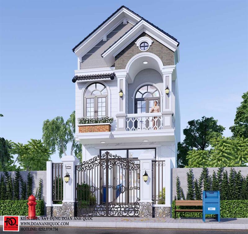 Thiết kế nhà Phan Thiết, Xây nhà trọn gói Phan Thiết, Thi công nhà trọn gói Phan Thiết, Thiết kế Thi công nội thất Phan Thiết Bình Thuận, Công ty Xây dựng Bình Thuận, Thiết kế nhà Bình Thuận, Xây nhà trọn gói Bình Thuận. Thiết kế nhà phố 2 tầng Phan Thiết – chốn bình yên nơi phố thị