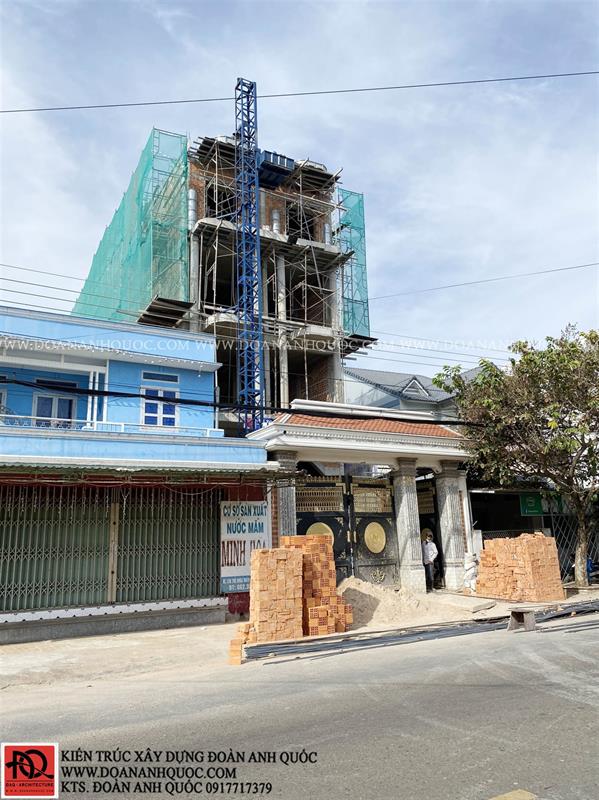 Công ty TNHH Kiến trúc Xây dựng Đoàn Anh Quốc - THIẾT KẾ THI CÔNG TRỌN GÓI KHÁCH SẠN TẠI THỦ KHOA HUÂN PHAN THIẾT