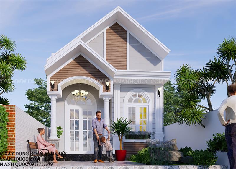 Thiết kế nhà Phan Thiết, Xây nhà trọn gói Phan Thiết, Thi công nhà trọn gói Phan Thiết, Thiết kế Thi công nội thất Phan Thiết Bình Thuận, Công ty Xây dựng Bình Thuận, Thiết kế nhà Bình Thuận, Xây nhà trọn gói Bình Thuận. Thiết kế nhà cấp 4 mái thái đẹp nhất năm 2021 tại Phan Thiết- Thiết kế thi công trọn gói tại Phan Thiết 500 triệu _ MS25