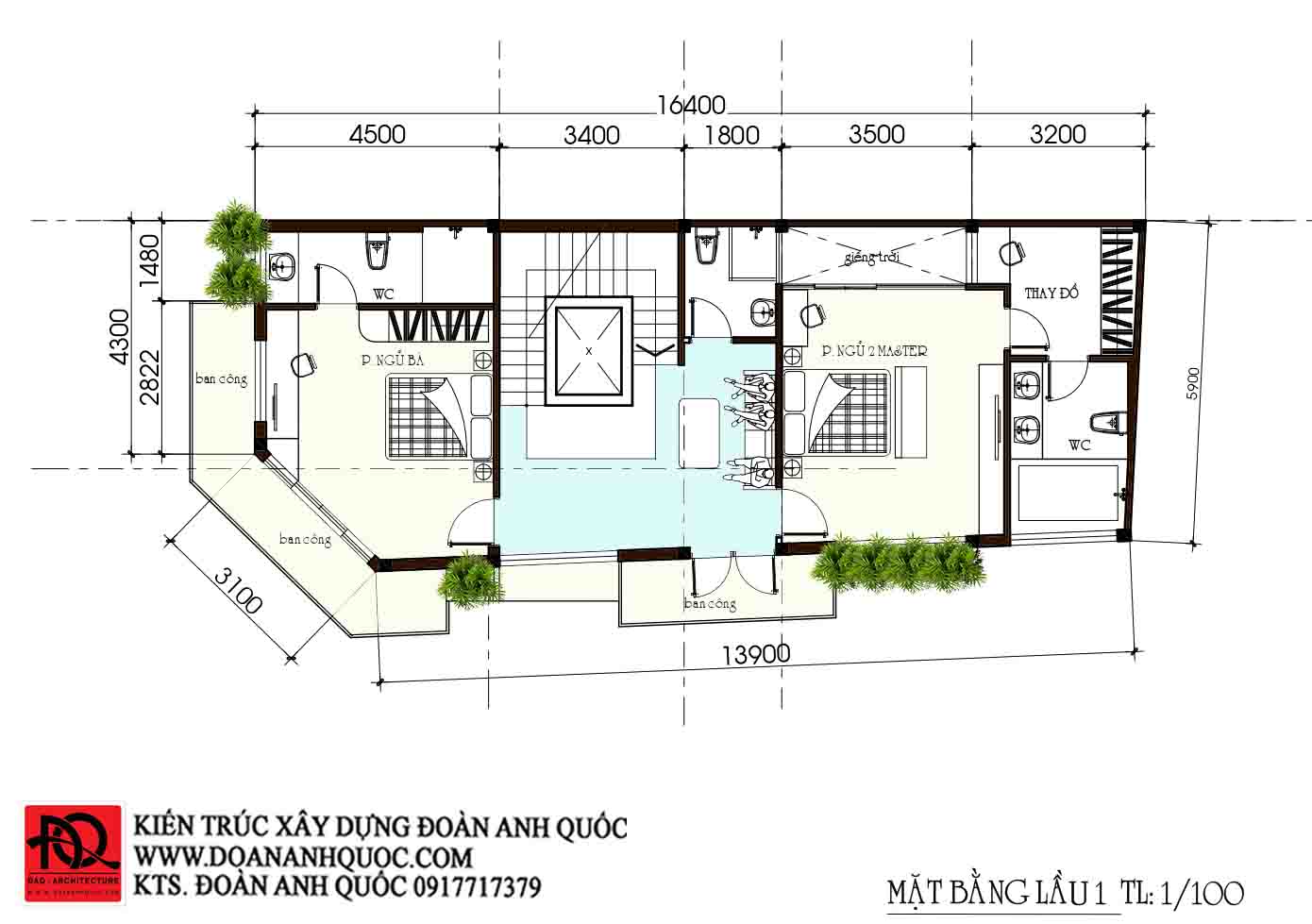 bản vẽ mặt bằng tầng 1 nhà phố